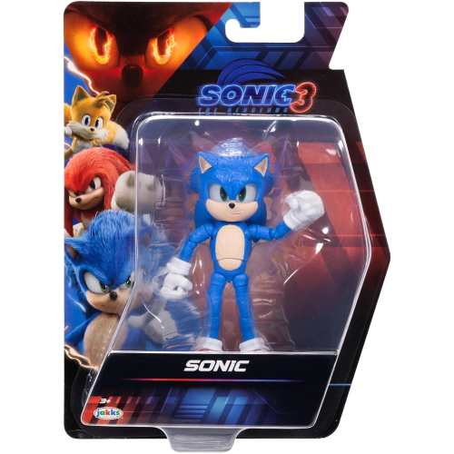 JAKKS 42397 SONIC Collector Toy Figure by Jakks Pacific, altezza 13 cm - per Bambini e Appassionati di Sonic Action Figure