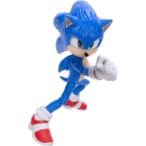 JAKKS 42397 SONIC Collector Toy Figure by Jakks Pacific, altezza 13 cm - per Bambini e Appassionati di Sonic Action Figure
