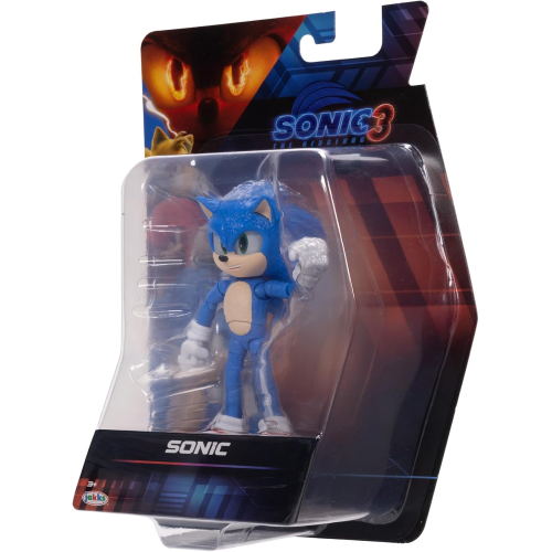 JAKKS 42397 SONIC Collector Toy Figure by Jakks Pacific, altezza 13 cm - per Bambini e Appassionati di Sonic Action Figure