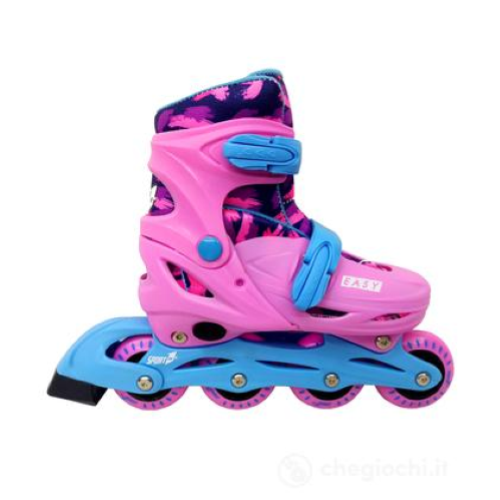 SPORT ONE EASY ROLLER - PATTINI DA 31 A 34 ROSA, PATTINI GIRL - ART.M0525