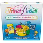 HASBRO E1924 GIOCO TRIVIAL PURSUIT EDIZIONE FAMIGLIA, Gioco da Tavolo Classico per Serate con Amici - 8 ANNI+