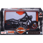 MAISTO 32336 MOTO HARLEY DAVIDSON, ROAD KING SPECIAL H-D CUSTOM, Black Motorcycle SCALA 1/12