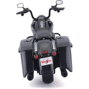 MAISTO 32336 MOTO HARLEY DAVIDSON, ROAD KING SPECIAL H-D CUSTOM, Black Motorcycle SCALA 1/12
