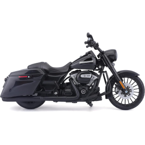 MAISTO 32336 MOTO HARLEY DAVIDSON, ROAD KING SPECIAL H-D CUSTOM, Black Motorcycle SCALA 1/12