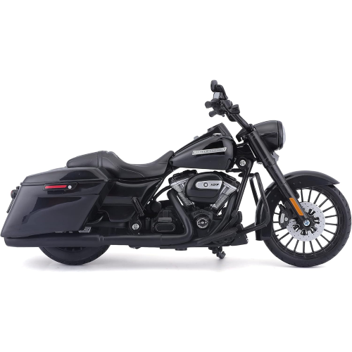 MAISTO 32336 MOTO HARLEY DAVIDSON, ROAD KING SPECIAL H-D CUSTOM, Black Motorcycle SCALA 1/12