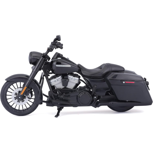 MAISTO 32336 MOTO HARLEY DAVIDSON, ROAD KING SPECIAL H-D CUSTOM, Black Motorcycle SCALA 1/12