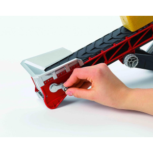 BRUDER 02031 NASTRO TRASPORTATORE, timone pieghevole, telaio regolabile in altezza