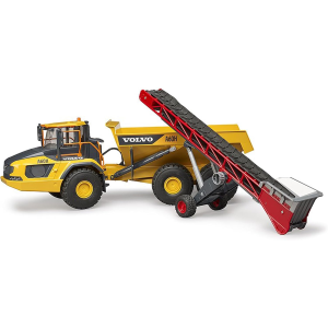 BRUDER 02031 NASTRO TRASPORTATORE, timone pieghevole, telaio regolabile in altezza