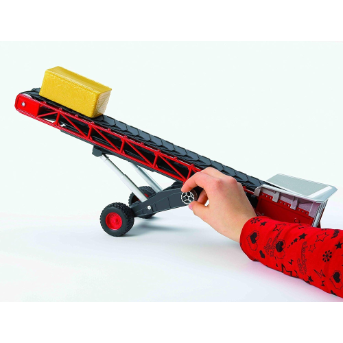 BRUDER 02031 NASTRO TRASPORTATORE, timone pieghevole, telaio regolabile in altezza