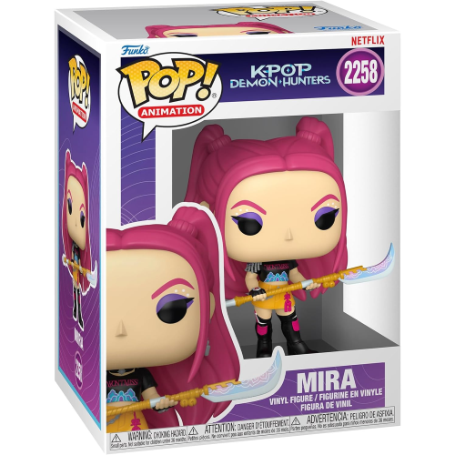 FUNKO POP K-POP DEMON HUNTERS MIRA 2258 Figura in Vinile da Collezione - Idea Regalo - Merchandising Ufficiale 