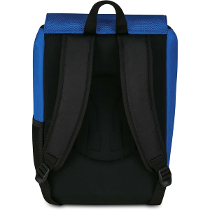 SEVEN 20F302500 ZAINO INTER, Seven Inter Zaino Calcio Doppio Scomparto Estensibile, Blu, Maxi Capienza, Schienale Preformato