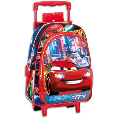 ASILO TROLLEY CARS, Zainetto per bambini blu, rosso