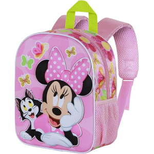 ZAINO ASILO 3D MINNIE, Zainetto 3D Elite, Rosa