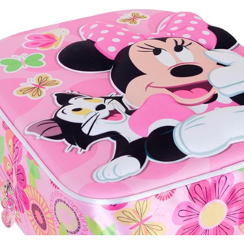 ZAINO ASILO 3D MINNIE, Zainetto 3D Elite, Rosa