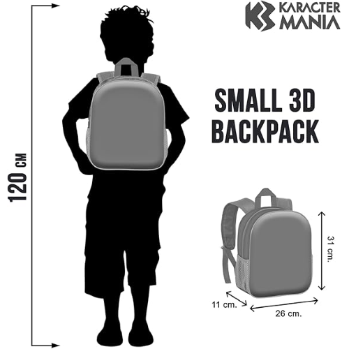 ZAINO ASILO 3D MARVEL AVENGERS, Zainetto 3D Elite HULK-IRON MAN- CAPITAN AMERICA 