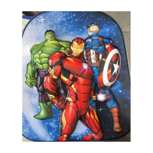 ZAINO ASILO 3D MARVEL AVENGERS, Zainetto 3D Elite HULK-IRON MAN- CAPITAN AMERICA 