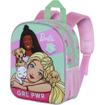 ZAINO ASILO 3D BARBIE, Zainetto 3D Elite Barbie Pets, Rosa, 25 x 30 cm, Capacità 7 L