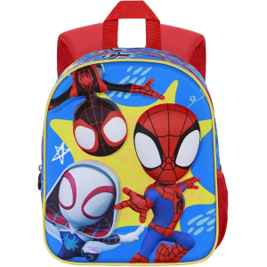 ZAINO ASILO 3D MARVEL SPIDEY, Zainetto 3D Elite, 25 x 30 cm, Capacità 7 L