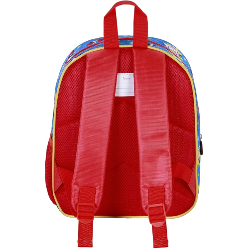 ZAINO ASILO 3D MARVEL SPIDEY, Zainetto 3D Elite, 25 x 30 cm, Capacità 7 L