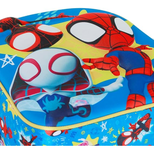 ZAINO ASILO 3D MARVEL SPIDEY, Zainetto 3D Elite, 25 x 30 cm, Capacità 7 L