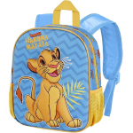 ZAINO ASILO 3D RE LEONE HAKUNA MATATA, Zainetto 3D Elite, 25 x 30 cm, Capacità 7 L