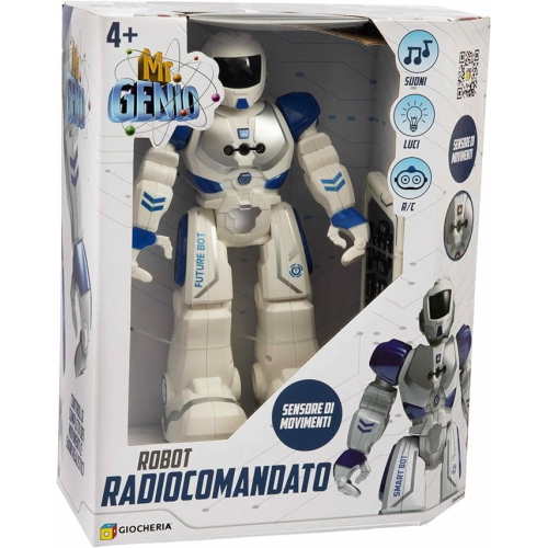 MR GENIO ROBOT RADIOCOMANDATATO GGI220189/2 BLU