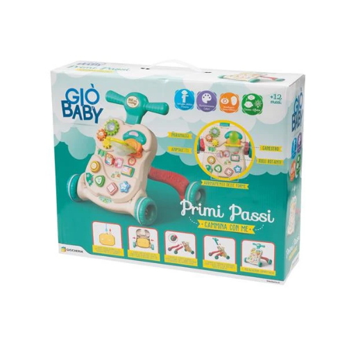 GIOCHERIA  GGI240354 GIO' BABY PRIMI PASSI CAMMINA CON ME 12 MESI +