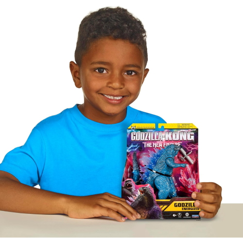 MonsterVerse Godzilla x Kong: il nuovo impero, personaggio d'azione Energized Godzilla da 15 cm, iconico personaggio del film 
