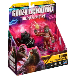 Giochi Preziosi Godzilla Per Kong Il Nuovo Impero - Suko con Dought Action Figure Da Collezione Da 15 Cm Articolato