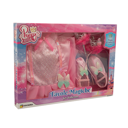 GIOCHERIA GGI240336 PRINCY BELLA - SET BALLERINA IN SCATOLA VETRINA 