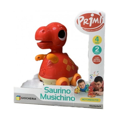 GIOCHERIA PRR03000 PRIMI SAURINO MUSICHINO - VIENE INVIATO IL COLORE DISPONIBILE