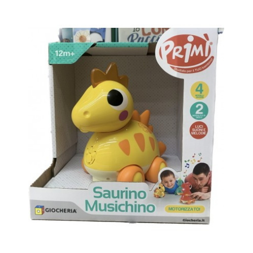GIOCHERIA PRR03000 PRIMI SAURINO MUSICHINO - VIENE INVIATO IL COLORE DISPONIBILE