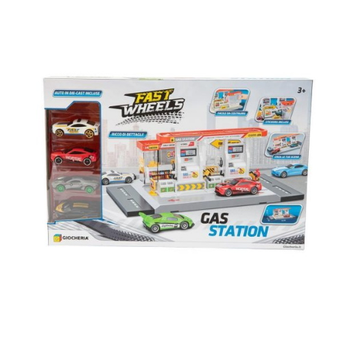 GIOCHERIA GGI250167 FAST WHEELS - POMPA DI BENZINA - 3 ANNI +