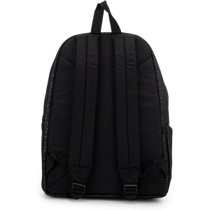 COMIX 74118LN ZAINO LUREX NERO, con Vano Principale, Tasca Frontale con Zip, Tasca Laterale con Top Elasticizzato