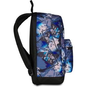 SEVEN 200102500 ZAINO SEVEN Reversible con Cuffie Wireless, Grigio Blu, Reversibile, 29 L, Scuola Media e Superiore, Zaino Ragazzo
