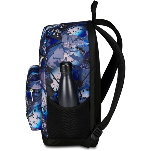 SEVEN 200102500 ZAINO SEVEN Reversible con Cuffie Wireless, Grigio Blu, Reversibile, 29 L, Scuola Media e Superiore, Zaino Ragazzo