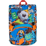 SEVEN 20C202504 ZAINO SEVEN SJ GANG BOY TINY PATCH, con Divisorio Interno, Tasca per Borraccia, 24 LITRI