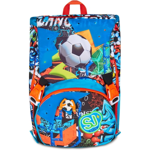 SEVEN 20C202504 ZAINO SEVEN SJ GANG BOY TINY PATCH, con Divisorio Interno, Tasca per Borraccia, 24 LITRI