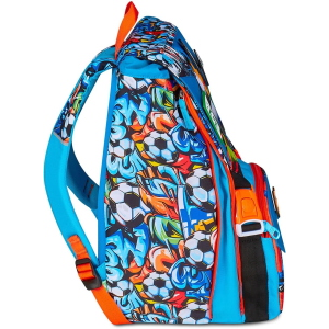 SEVEN 20C202504 ZAINO SEVEN SJ GANG BOY TINY PATCH, con Divisorio Interno, Tasca per Borraccia, 24 LITRI