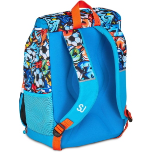SEVEN 20C202504 ZAINO SEVEN SJ GANG BOY TINY PATCH, con Divisorio Interno, Tasca per Borraccia, 24 LITRI