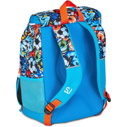 SEVEN 20C202504 ZAINO SEVEN SJ GANG BOY TINY PATCH, con Divisorio Interno, Tasca per Borraccia, 24 LITRI