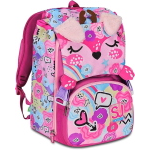 SEVEN 20C202470 ZAINO SEVEN SJ GANG FACCE GIRL, Bambine e ragazze, Rosa, Taglia unica