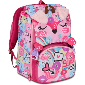 SEVEN 20C202470 ZAINO SEVEN SJ GANG FACCE GIRL, Bambine e ragazze, Rosa, Taglia unica