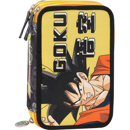 ASTUCCIO TRIPLO DRAGON BALL GOKU, Giallo   SKU: 75378