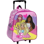 ZAINO BARBIE Trolley 3D Asilo Girl, Le dimensioni di 32 x 12 x 27 cm