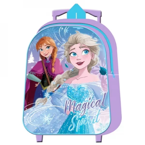 ZAINO TROLLEY FROZEN ASILO PREMIUM CON RUOTE E MANIGLIA REGOLABILE