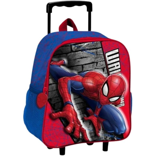 ZAINO ASILO TROLLEY 3D SPIDERMAN, Le dimensioni di 32 x 12 x 27 cm 