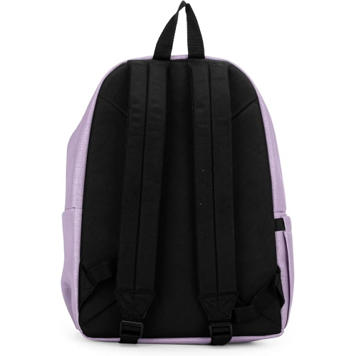 COMIX 74118LL ZAINO LUREX LILLA, con Vano Principale, Tasca Frontale con Zip, Tasca Laterale con Top Elasticizzato