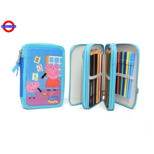 ONE 30652 ASTUCCIO PEPPA PIG 3 ZIP