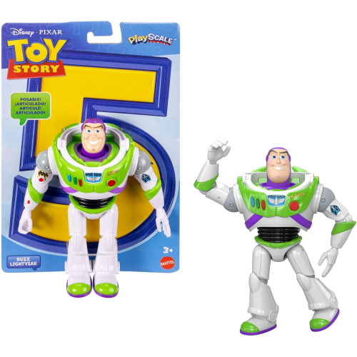 Mattel Disney Pixar Toy Story 5 - Buzz Lightyear Space Ranger, action figure da 18cm con 10 punti di articolazione